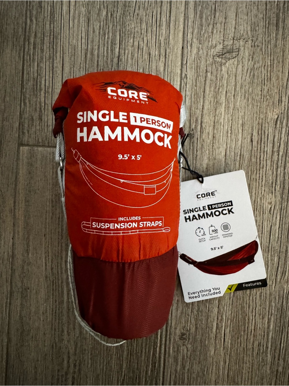 Equipment Single Person Hammock in Red